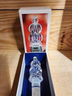 Mikasa Crystal Wine Stopper - Original Box